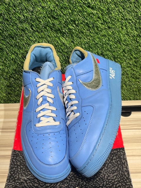 Nike Air Force 1 Low Off-White MCA University Blue Sz 13