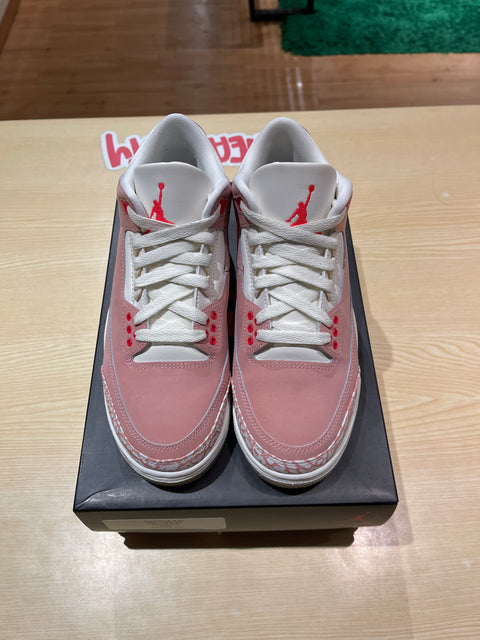Rust Pink Air Jordan 3 Sz 7W/5.5Y