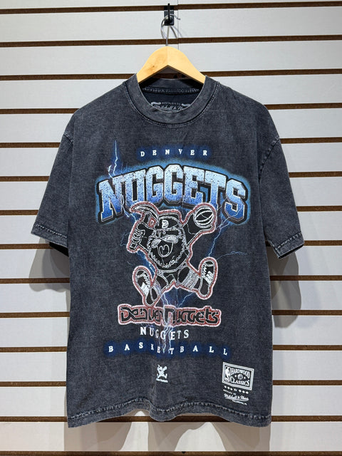 Mitchell & Ness Denver Nuggets Oversized Graphic Tee Sz M