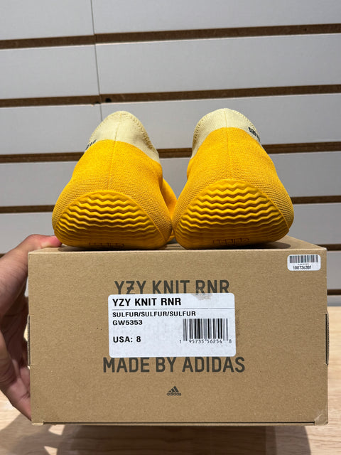 adidas Yeezy Knit RNR Sulfur Sz 8