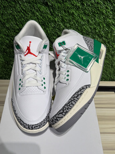 Jordan 3 Retro Lucky Green (Women's) Sz 9.5M