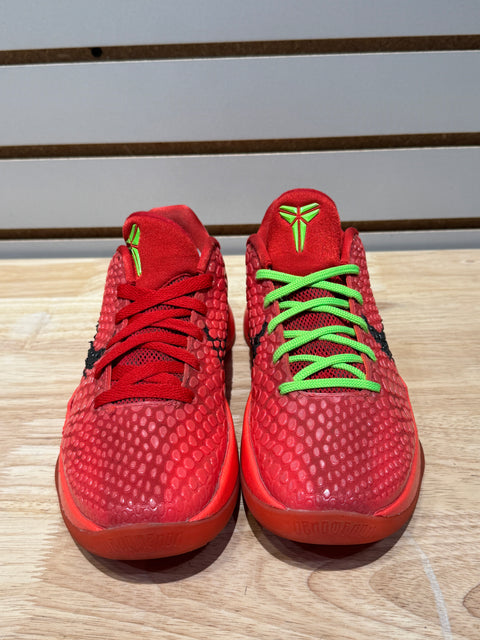 Nike Kobe 6 Protro Reverse Grinch Sz 5M