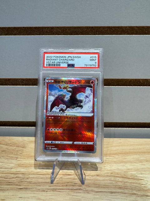 2022 POKEMON JPN.SWSH RADIANT CHARIZARD VSTAR UNIVERSE PSA 9
