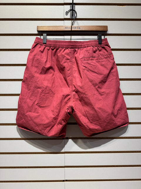 BAPE Color Camo Shark Reversible Shorts Red Sz M
