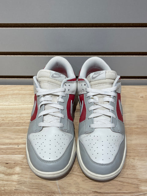 Nike Dunk Low Light Iron Ore Gym Red Sz 10