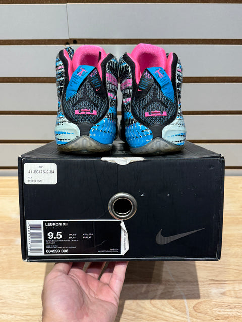 Nike LeBron 12 23 Chromosomes Sz 9.5