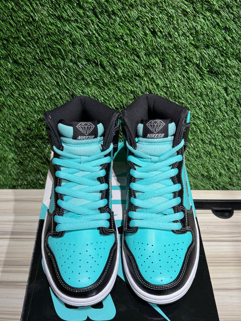 Nike SB Dunk High Diamond Supply Co. Sz 8M