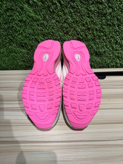 Nike Air Max 97 SE Chenille Swoosh Pink Foam (Women's) Sz 10.5M