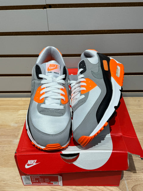 Nike Air Max 90 Recraft Total Orange Sz 12
