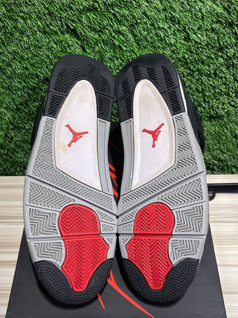 Jordan 4 Retro SE Black Canvas Sz 14M