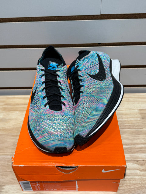 Nike Flyknit Racer Multi-Color 2.0 Sz 9.5