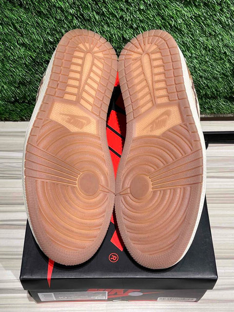 Jordan 1 Retro Low OG Zion Williamson Voodoo Sz 10M.,