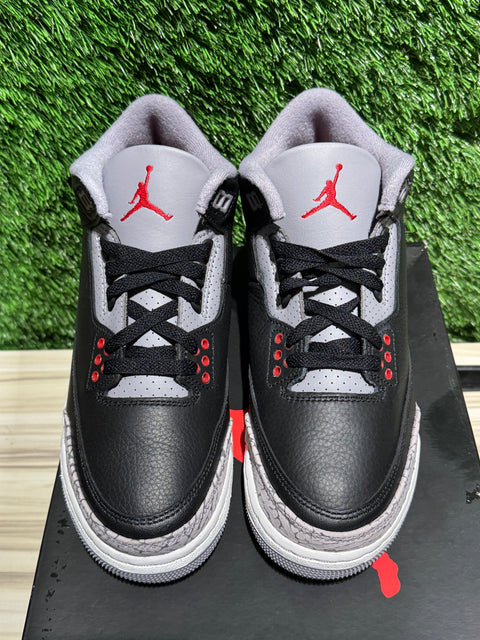 Jordan 3 Retro Black Cement (2024) (GS) Sz 6.5Y