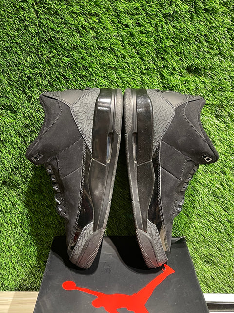 Jordan 3 Retro Black Cat (2025) Sz 12