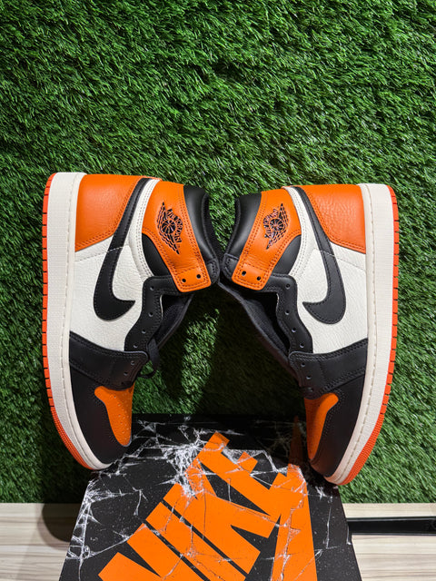 Jordan 1 Retro High OG Shattered Backboard (2025) Sz 9M.