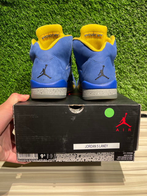 Jordan 5 Retro JSP Laney Varsity Royal Sz 9.5M