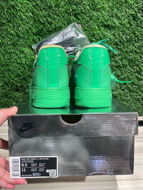 Nike Air Force 1 Low Off-White Brooklyn Sz 9.5