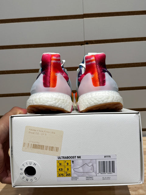 adidas Ultra Boost Nice Kicks Woodstock 50th Anniversary Sz 9.5