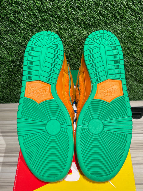 Nike SB Dunk Low Grateful Dead Bears Orange Sz 11M