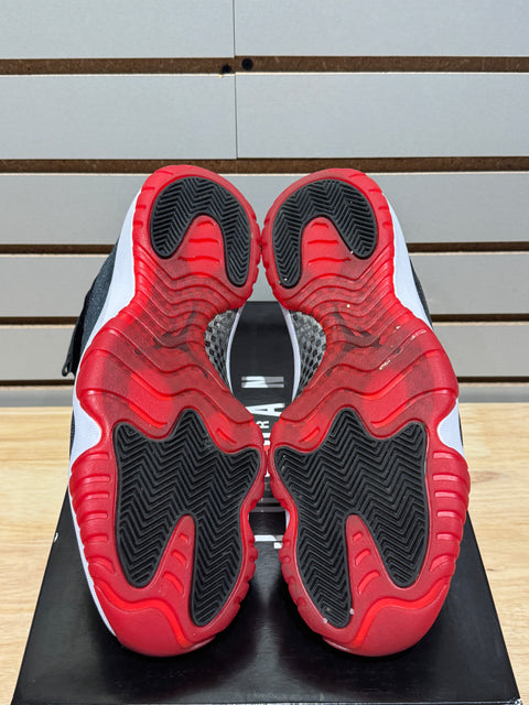 Jordan 11 Retro Bred Velvet (Women's) Sz 9.5M