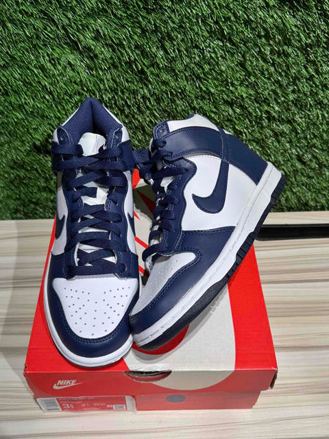 Nike Dunk High Championship Navy (GS) Sz 3.5Y