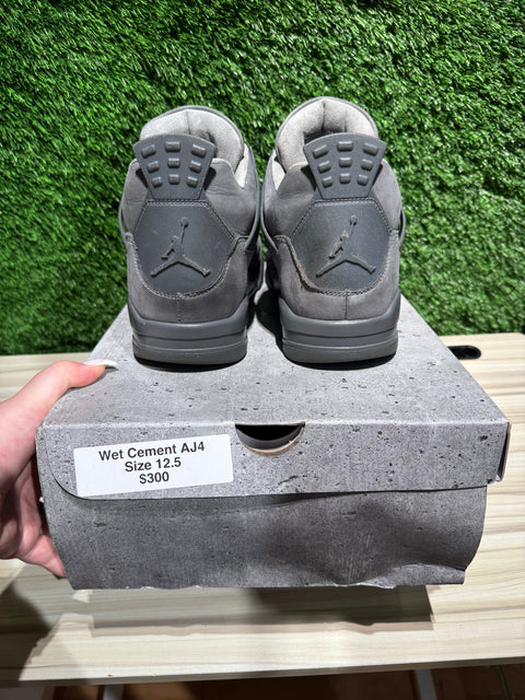 Jordan 4 Retro SE Paris Olympics Wet Cement Sz 12.5M