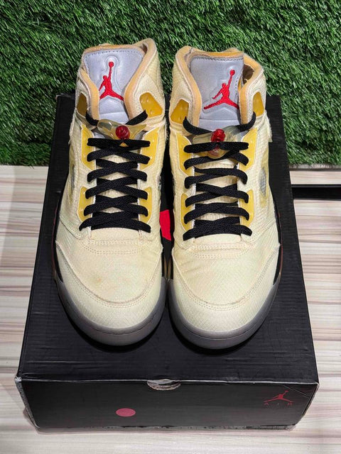 Jordan 5 Retro Off-White Sail Sz 11M