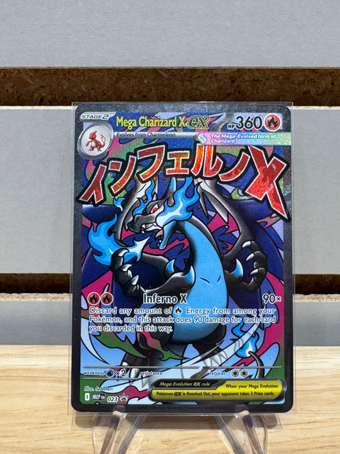Mega Charizard X ex - 023 - ME: Mega Evolution Promo (MEP) Pokemon