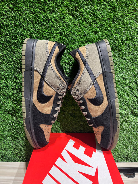 Nike Dunk Low Retro Camo Olive Sz 12