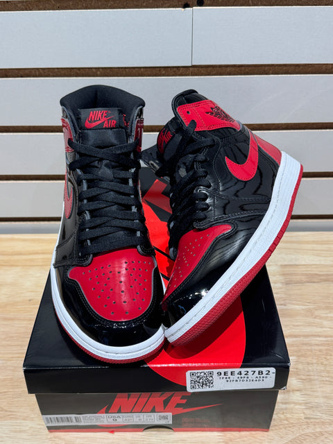 Jordan 1 Retro High OG Patent Bred Sz 9
