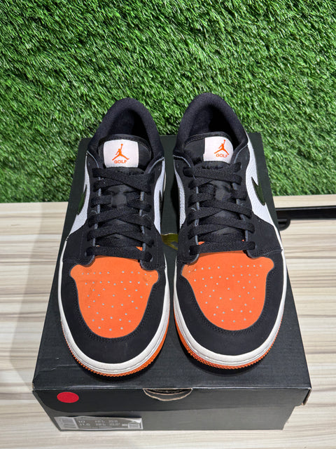 Jordan 1 Retro Low Golf Shattered Backboard Sz 10M