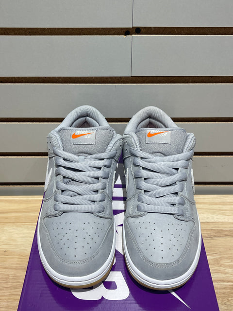 Nike SB Dunk Low Pro ISO Orange Label Wolf Grey Gum Sz 9.5