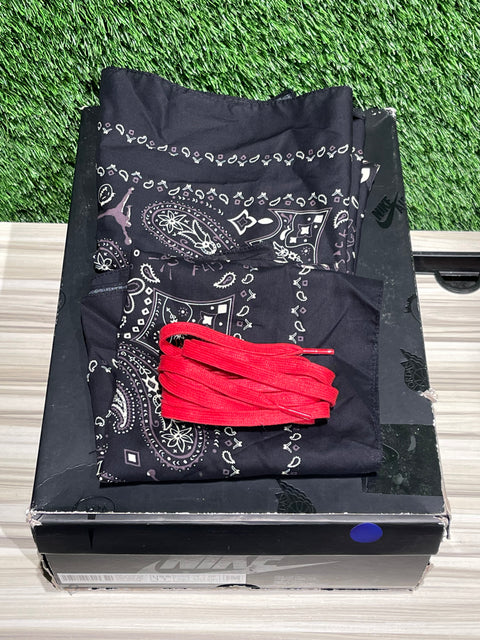 Jordan 1 Retro Low OG SP Travis Scott Black Phantom Sz 11M