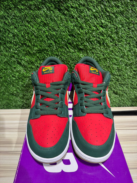 Nike SB Dunk Low Pro PRM Seattle Supersonics Sz 13