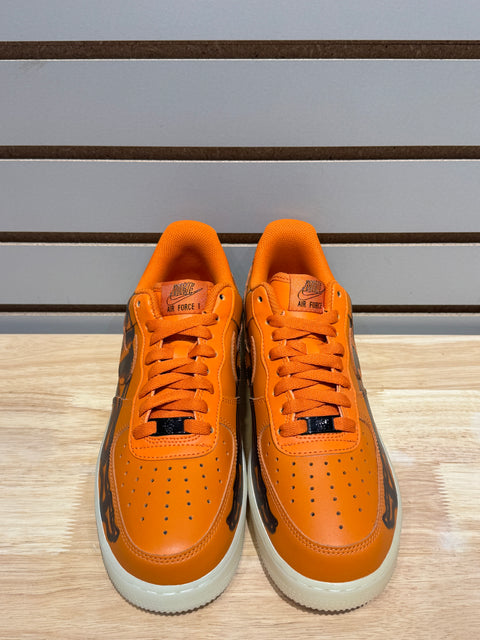 Nike Air Force 1 Low Orange Skeleton Halloween (2020) Sz 8M