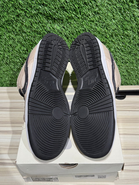 Nike SB Dunk Low Albino & Preto Sz 10