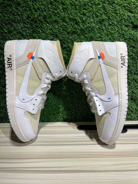 Jordan 1 Retro High Off-White Euro Sz 10
