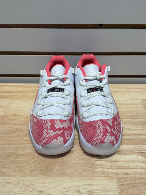 Jordan 11 Retro Low Pink Snakeskin (2019) (Women's) Sz 7.5M