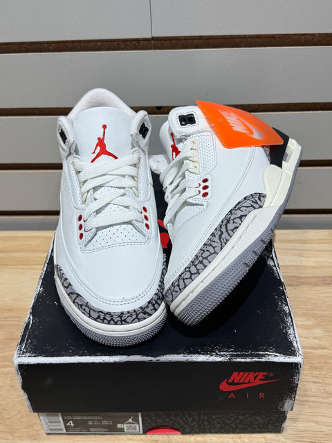 Jordan 3 Retro White Cement Reimagined Sz 4M