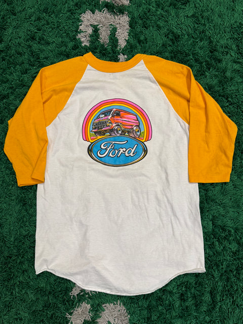 Vintage 1970s Ford Econoline Van Graphic Tee Sz L