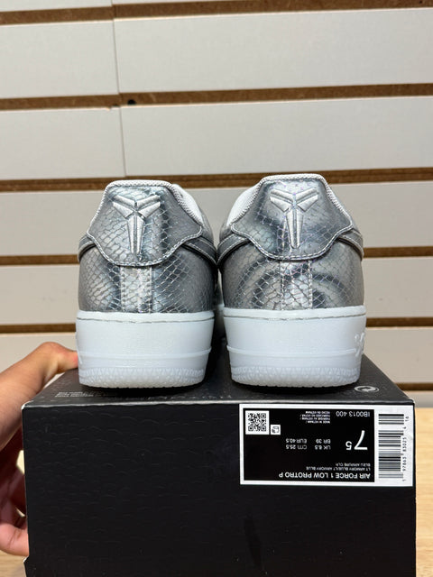 Nike Air Force 1 Low Protro Kobe Bryant Lenticular Sz 7.5