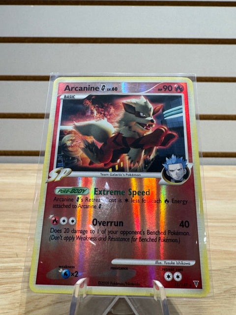 Arcanine G - 15/147 - Pokemon Deck Exclusives (PR) Reverse Holofoil