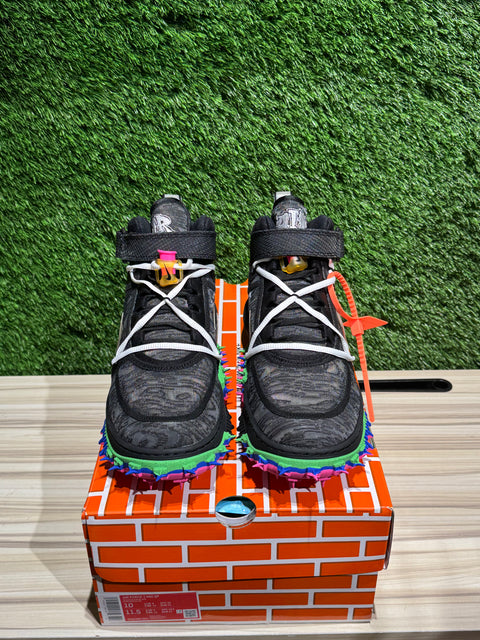 Nike Air Force 1 Mid Off-White Black Sz 10M