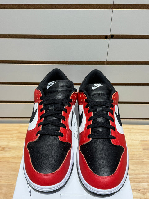 Nike ID Dunk Low Red Black White Sz 14