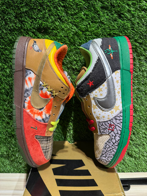 Nike SB Dunk Low What the Dunk Sz 12