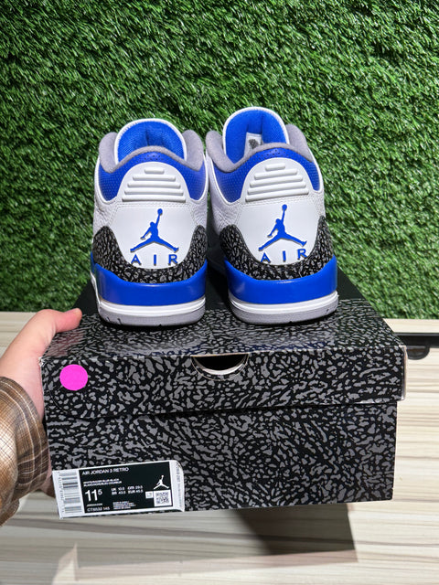 Jordan 3 Retro Racer Blue Sz 11.5M