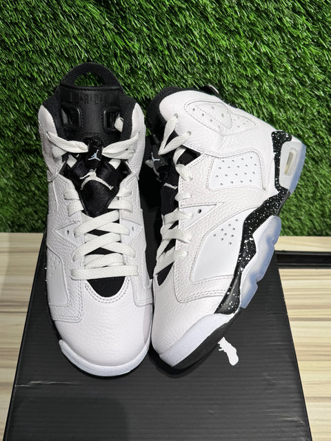 Jordan 6 Retro Reverse Oreo (GS) Sz 5Y