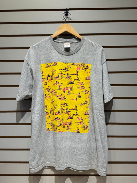 Supreme Beach Tee Grey Sz XL