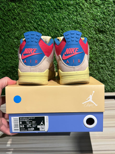 Jordan 4 Retro Union Guava Ice Sz 8M.