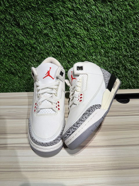 Jordan 3 Retro White Cement Reimagined (GS) Sz 5Y